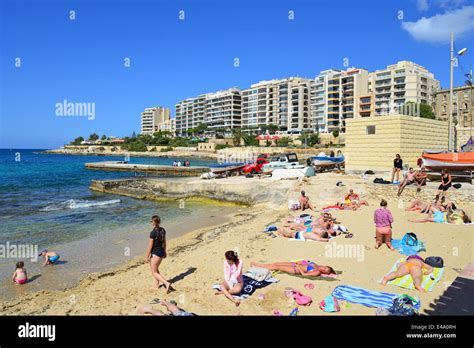 exiles beach in malta.